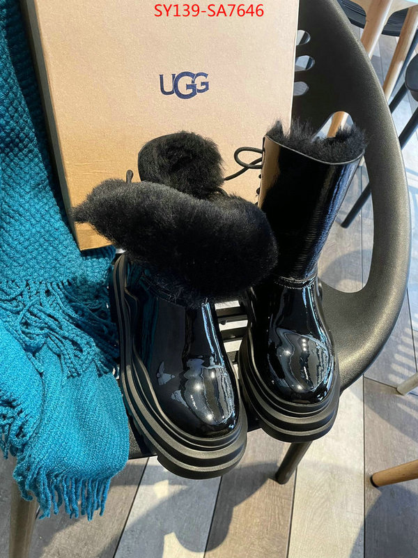 Women Shoes-UGG,replica 1:1 , ID: SA7646,$: 139USD