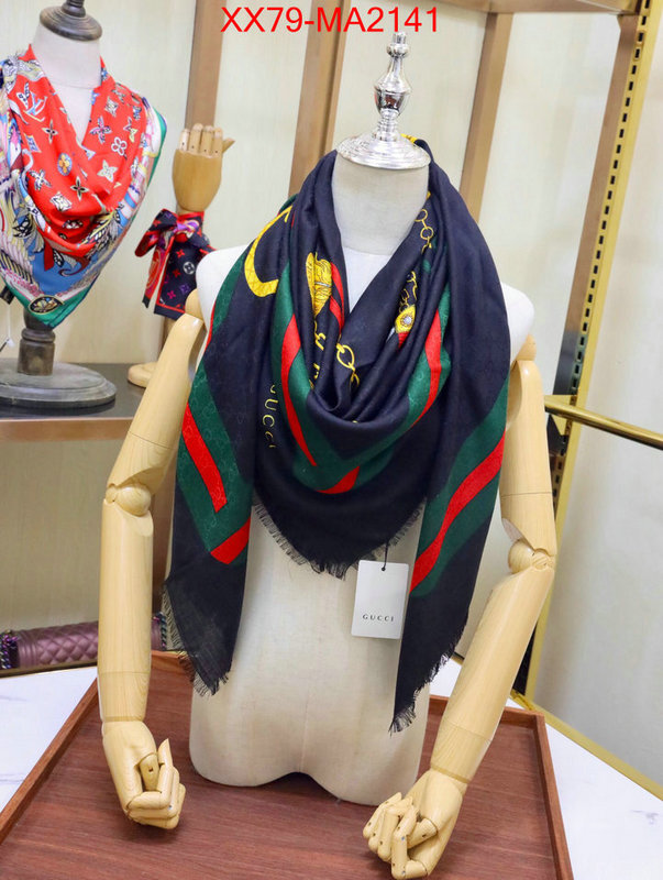 Scarf-Gucci,outlet sale store , ID: MA2141,$: 79USD