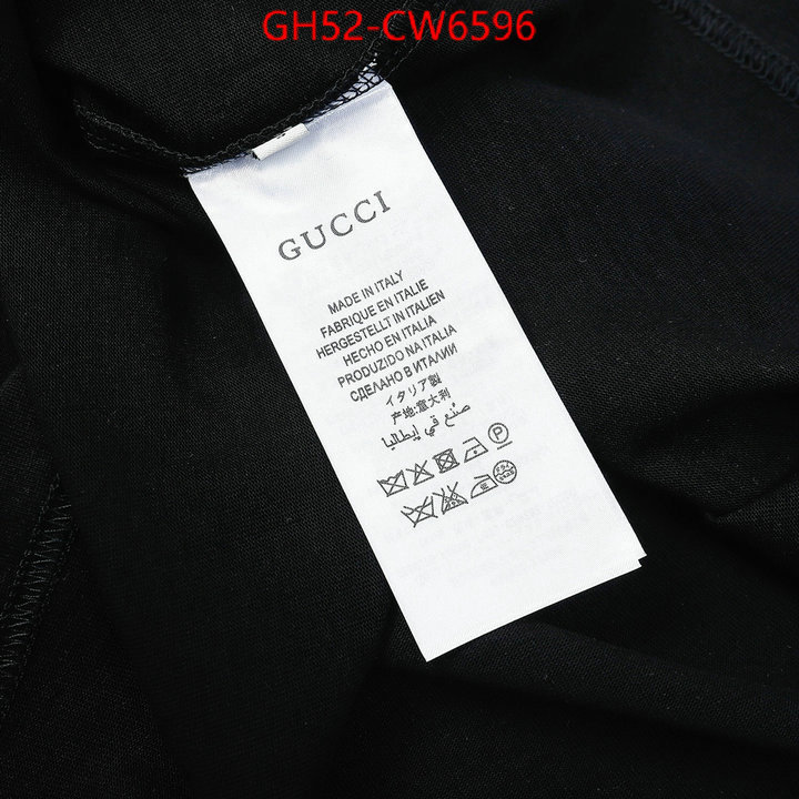 Clothing-Gucci,replica aaaaa+ designer , ID: CW6596,$: 52USD