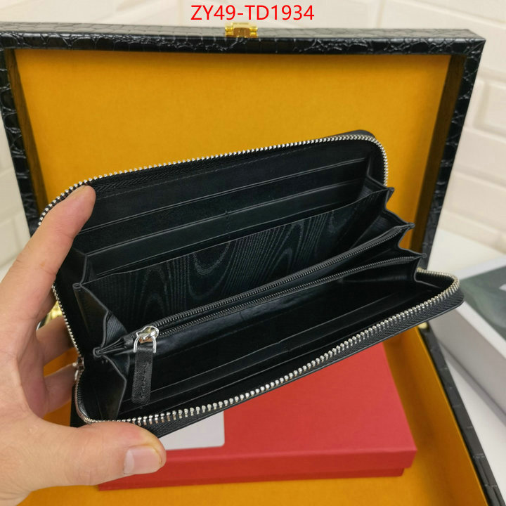Ferragamo Bags(4A)-Wallet,replica designer ,ID: TD1934,$: 49USD