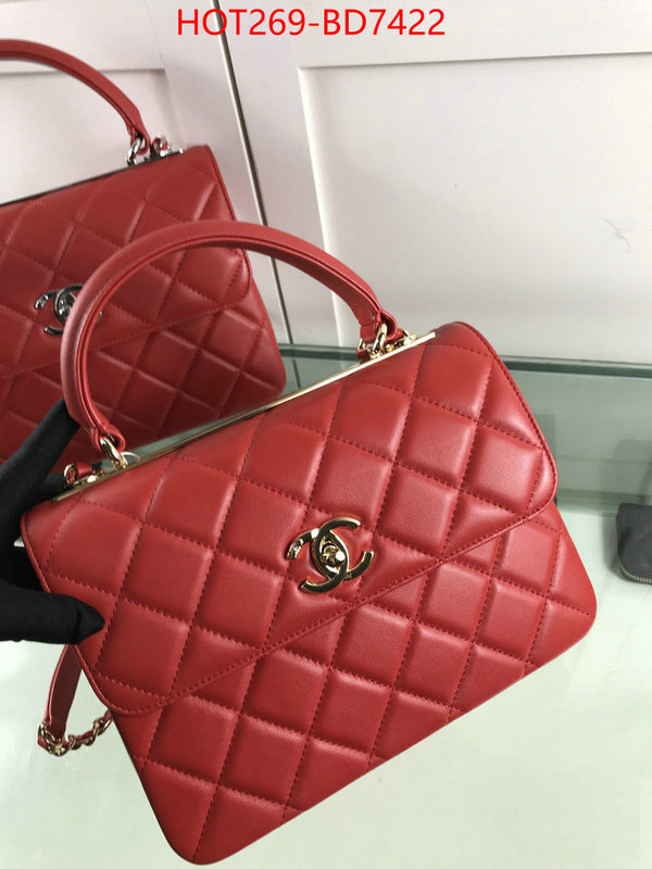 Chanel Bags(TOP)-Diagonal-,ID: BD7422,$: 269USD