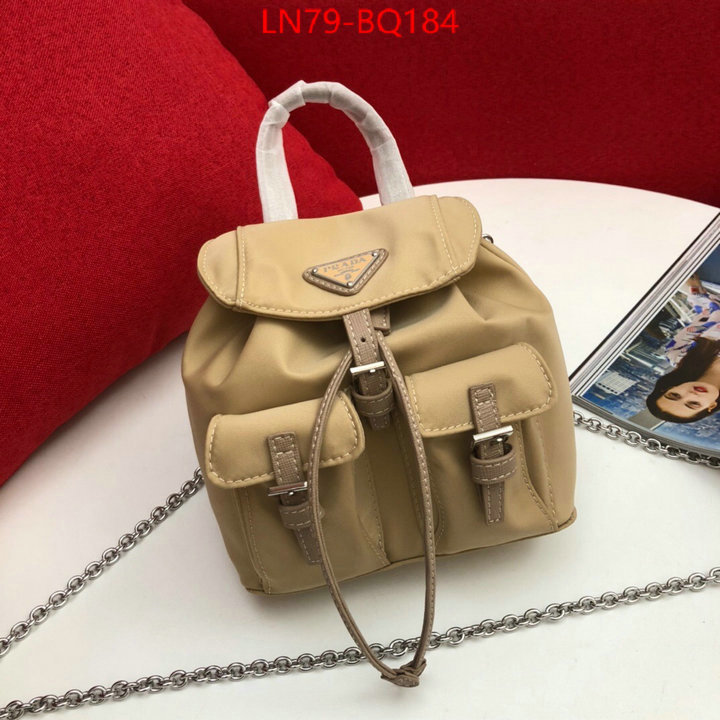 Prada Bags(4A)-Backpack-,what 1:1 replica ,ID: BQ184,$: 119USD