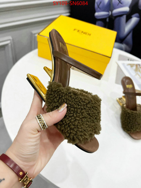 Women Shoes-Fendi,replica how can you , ID: SN6084,$: 109USD