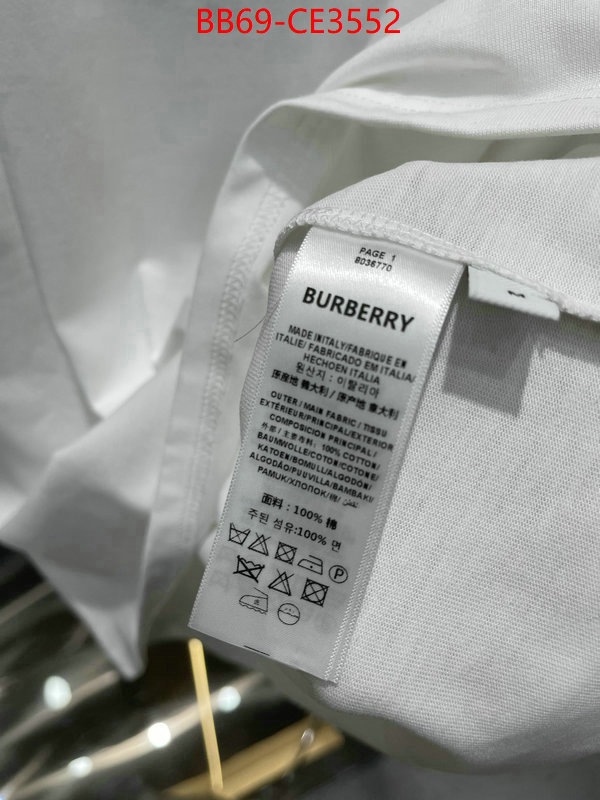 Clothing-Burberry,top grade , ID: CE3552,$: 69USD