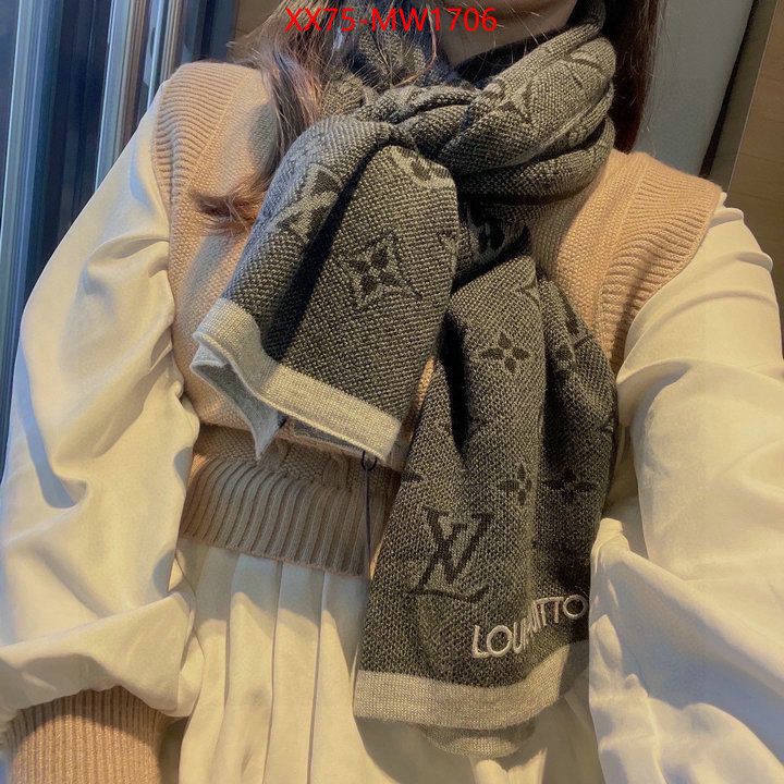 Scarf-LV,what's the best place to buy replica , ID: MW1706,$: 75USD