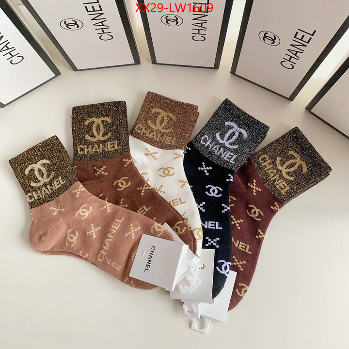 Sock-Chanel,for sale cheap now , ID: LW1609,$: 29USD