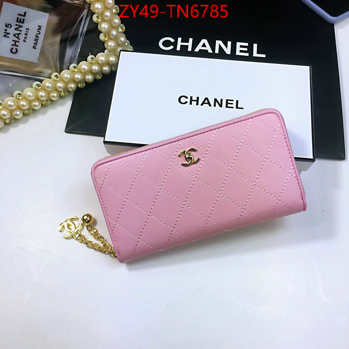 Chanel Bags(4A)-Wallet-,ID: TN6785,$: 49USD