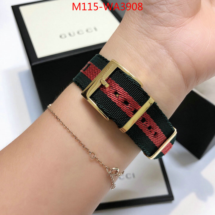 Watch(4A)-Gucci,best quality replica ,ID: WA3908,$: 115USD