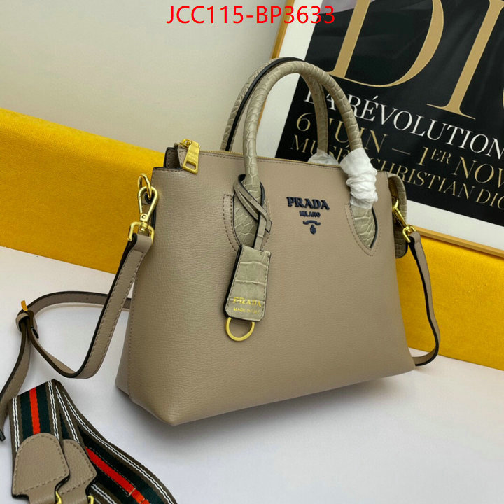 Prada Bags(4A)-Handbag-,outlet sale store ,ID: BP3633,$: 115USD