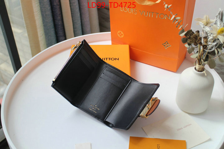 LV Bags(TOP)-Wallet,ID: TD4725,$: 99USD