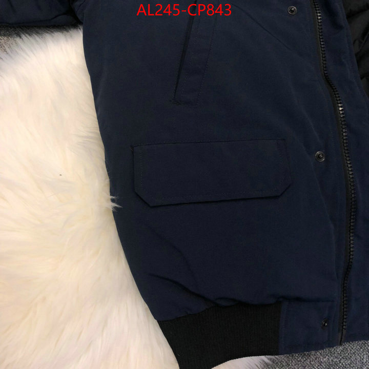 Down jacket Men-Canada Goose,buy best quality replica , ID: CP843,$:245USD