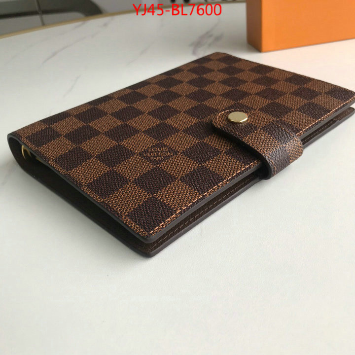 LV Bags(4A)-Wallet,what best designer replicas ,ID: BL7600,$: 45USD