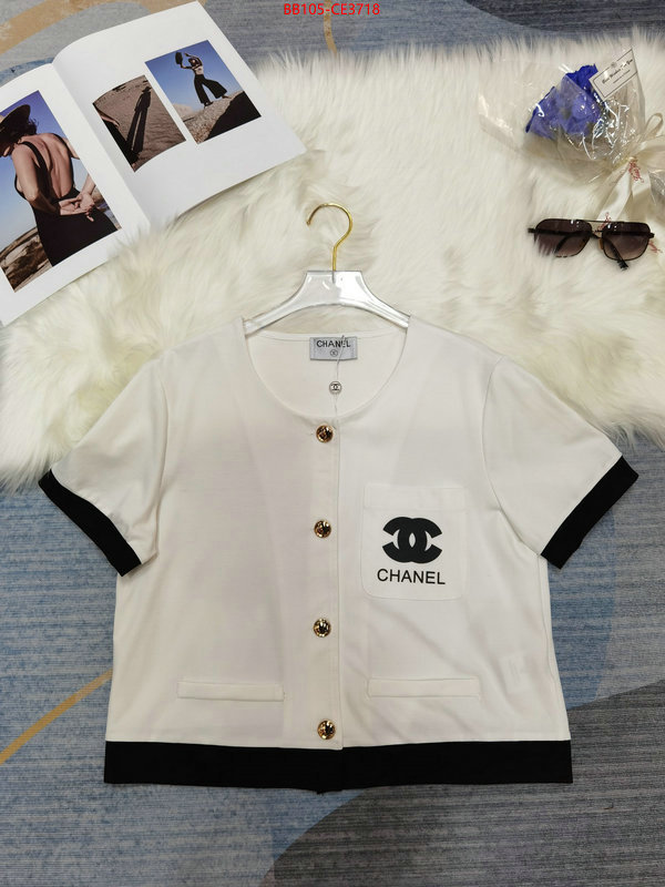 Clothing-Chanel,aaaaa quality replica ,ID: CE3718,$:105USD