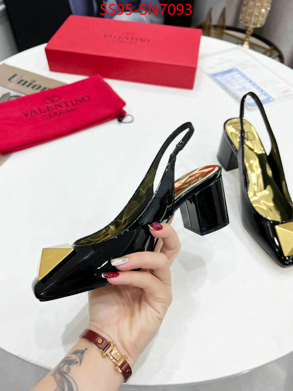 Women Shoes-Valentino,replica , ID: SN7093,$: 95USD