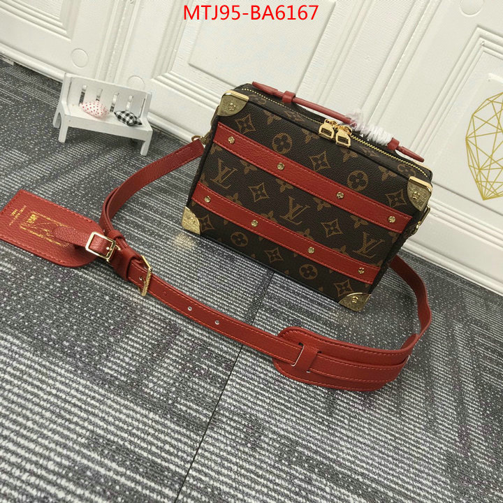 LV Bags(4A)-Petite Malle-,the quality replica ,ID: BA6167,$: 95USD