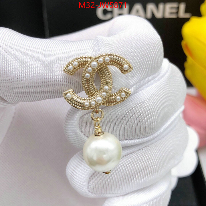 Jewelry-Chanel,quality aaaaa replica , ID: JW5871,$: 32USD
