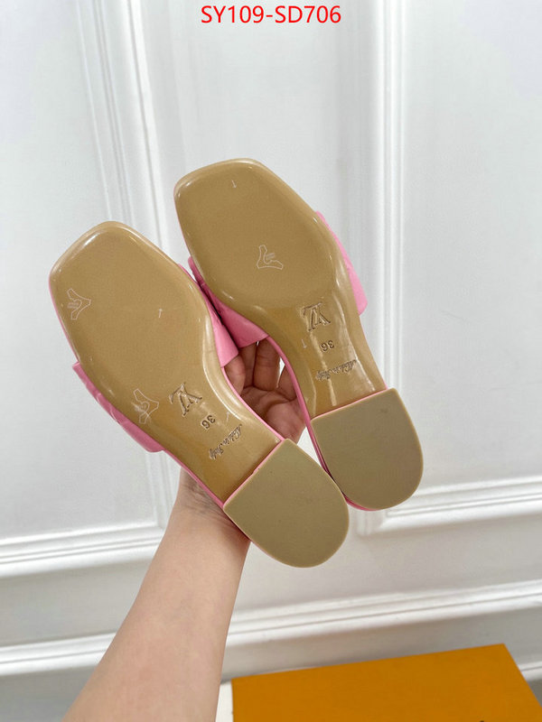 Women Shoes-LV,mirror copy luxury , ID: SD706,$: 109USD