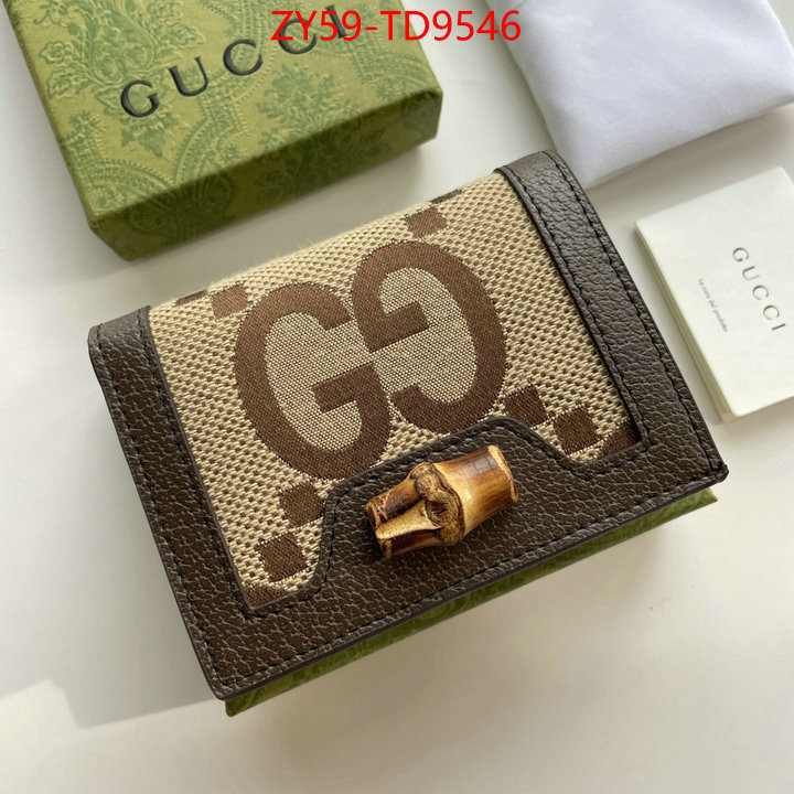 Gucci Bags(4A)-Wallet-,2023 replica ,ID: TD9546,$: 59USD
