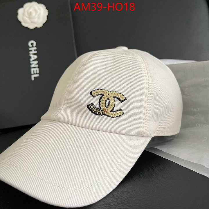 Cap (Hat)-Chanel,the quality replica , ID: HO18,$: 39USD