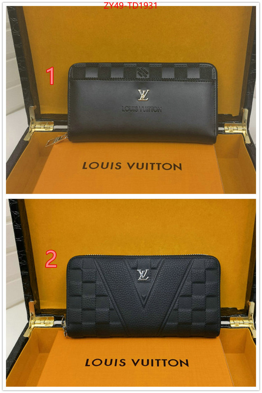 LV Bags(4A)-Wallet,ID: TD1931,$: 49USD