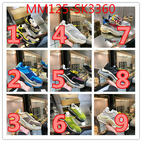 Women Shoes-Balenciaga,styles & where to buy , ID: SK3360,$:125USD