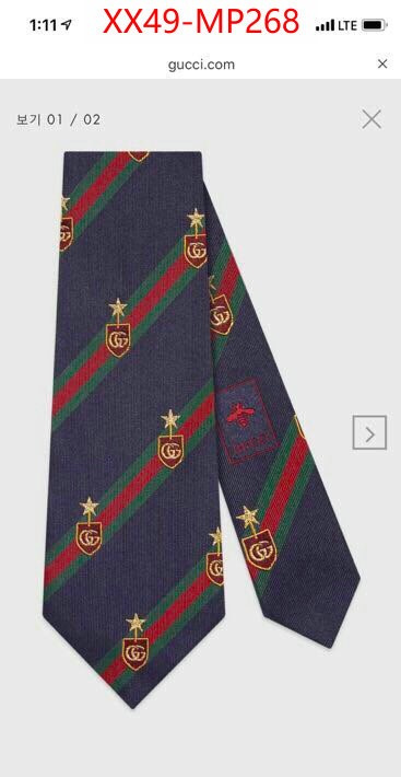 Ties-Gucci,2023 aaaaa replica 1st copy , ID: MP268,$: 49USD