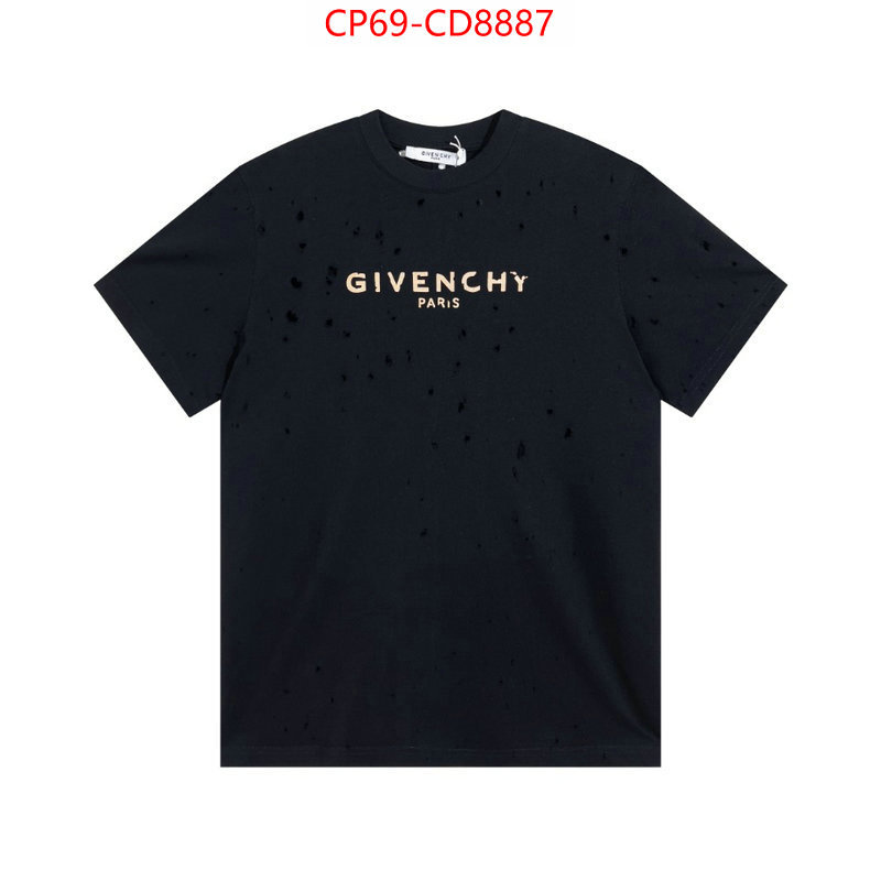 Clothing-Givenchy,2023 aaaaa replica customize ,ID: CD8887,$: 69USD