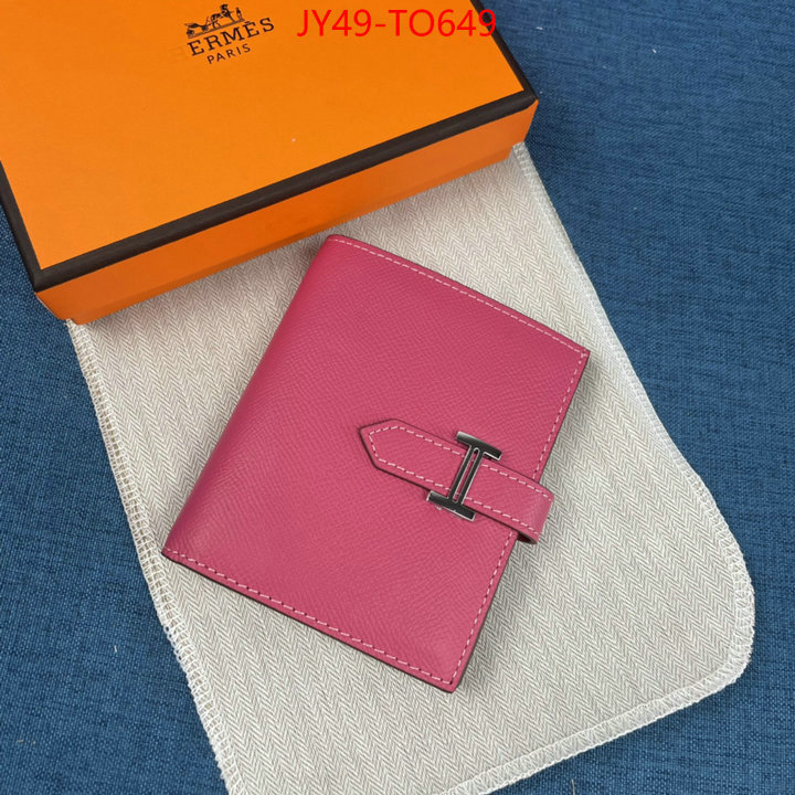 Hermes Bags(4A)-Wallet-,highest product quality ,ID: TO649,$: 49USD