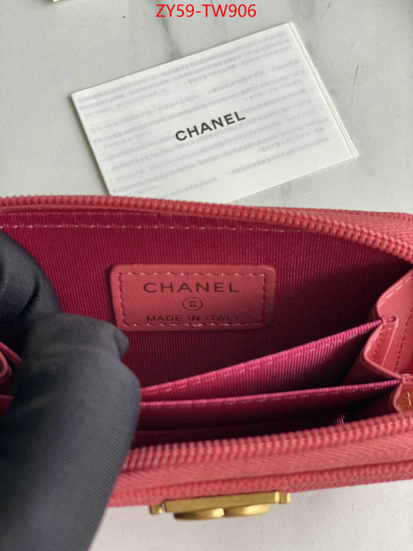 Chanel Bags(TOP)-Wallet-,ID: TW906,$: 59USD