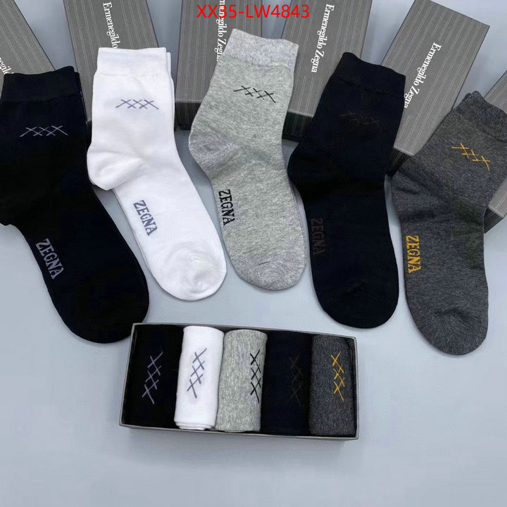 Sock-Zegna,we curate the best , ID: LW4843,$: 35USD