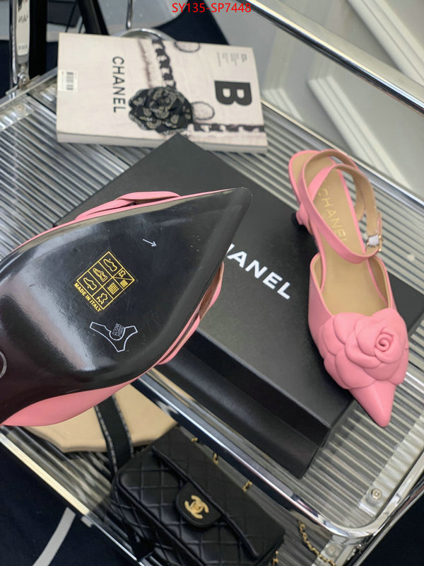 Women Shoes-Chanel,high quality , ID: SP7448,$: 135USD