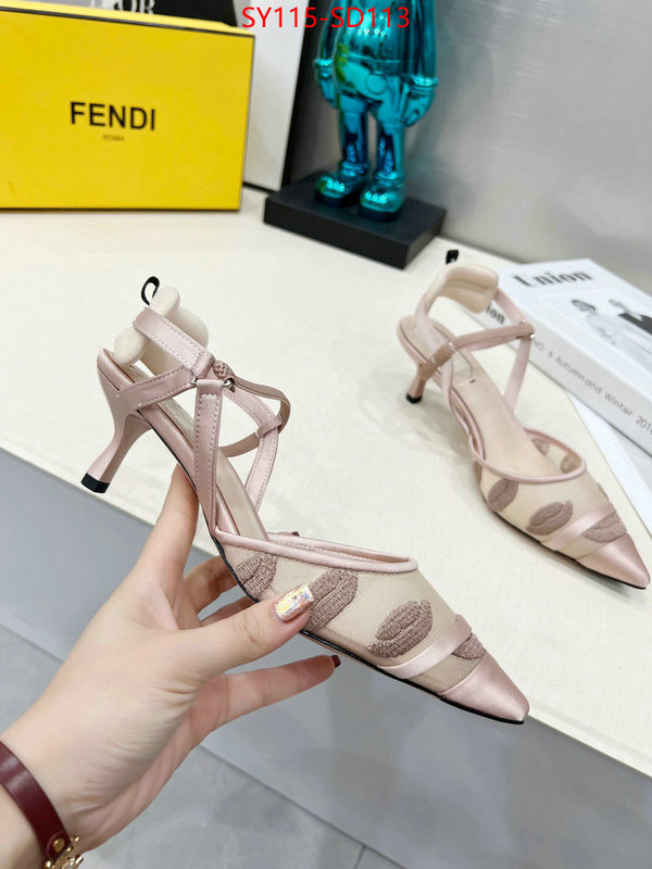 Women Shoes-Fendi,wholesale designer shop , ID: SD113,$: 115USD