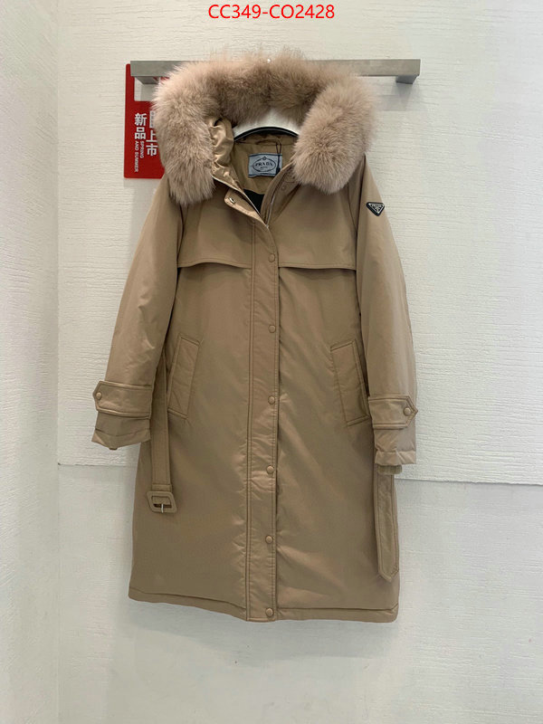 Down jacket Women-Prada,same as original , ID: CO2428,$: 349USD