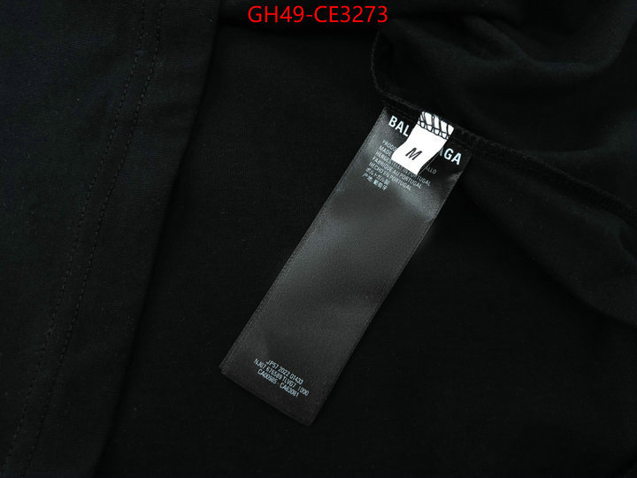 Clothing-Balenciaga,the quality replica , ID: CE3273,$: 49USD