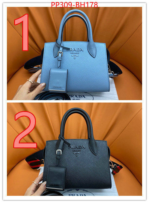 Prada Bags(TOP)-Diagonal-,ID: BH178,$:309USD