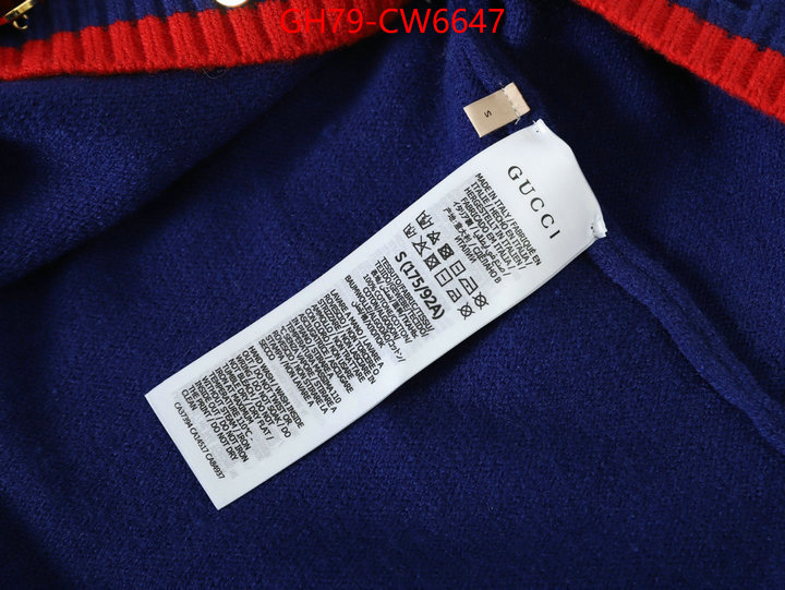 Clothing-Gucci,knockoff , ID: CW6647,$: 79USD