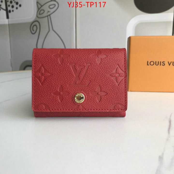 LV Bags(4A)-Wallet,ID: TP117,$: 35USD