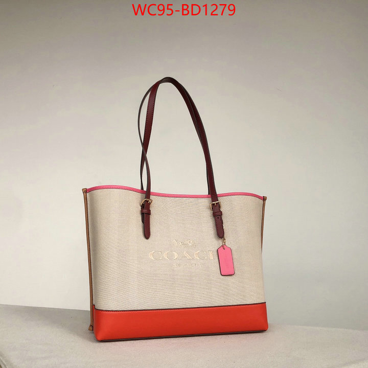 Coach Bags(4A)-Tote-,online shop ,ID: BD1279,$: 95USD