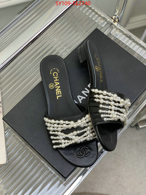 Women Shoes-Chanel,fake designer , ID: SE2740,$: 109USD