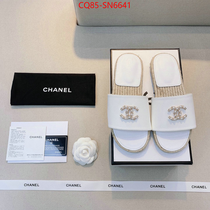 Women Shoes-Chanel,buy best quality replica , ID: SN6641,$: 85USD