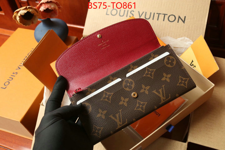 LV Bags(TOP)-Wallet,ID: TO861,$: 75USD