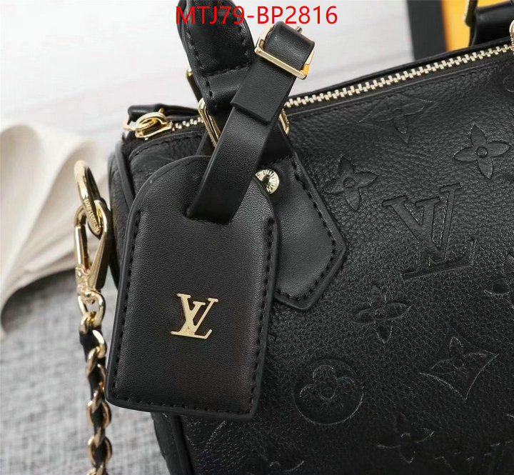 LV Bags(4A)-Speedy-,the most popular ,ID: BP2816,$: 79USD