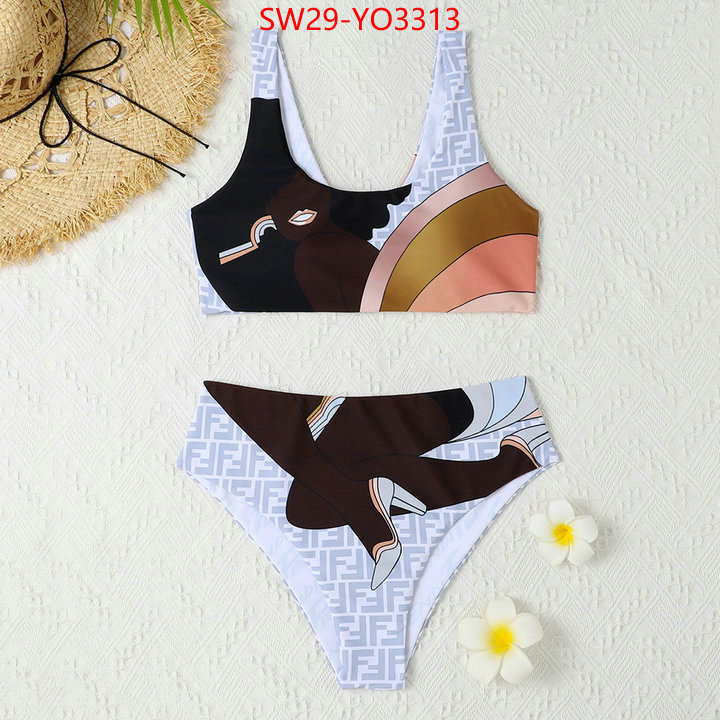 Swimsuit-Fendi,how can i find replica , ID: YO3313,$: 29USD