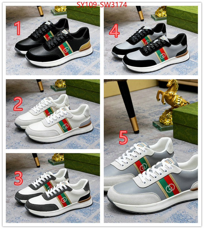 Men Shoes-Gucci,the most popular , ID: SW3174,$: 109USD