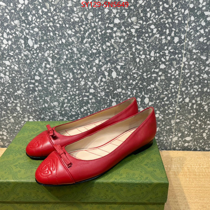 Women Shoes-Gucci,7 star quality designer replica , ID: SN5649,$: 129USD