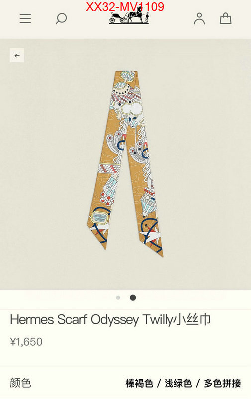 Scarf-Hermes,where can i buy the best 1:1 original , ID: MV1109,$: 32USD