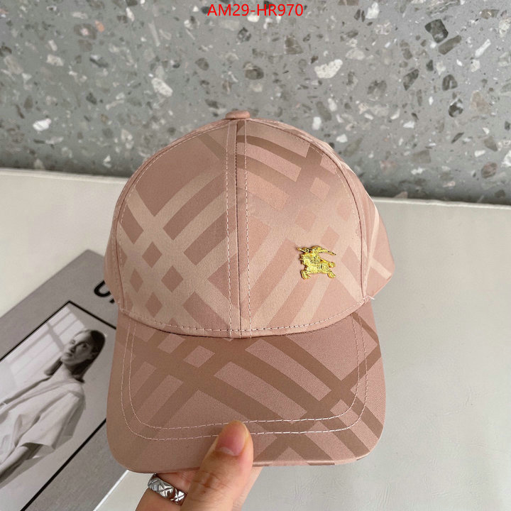 Cap (Hat)-Burberry,online china , ID: HR970,$: 29USD