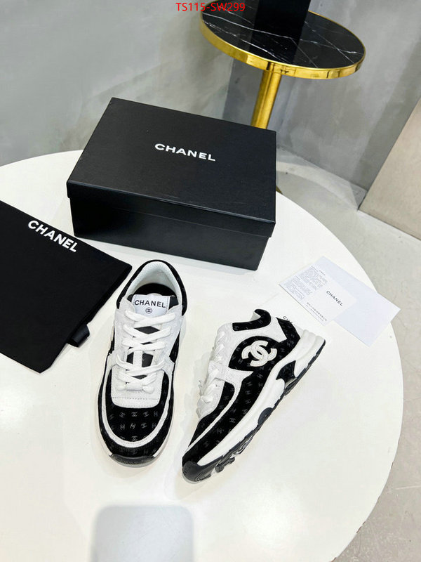 Men shoes-Chanel,the best quality replica , ID: SW299,$: 115USD