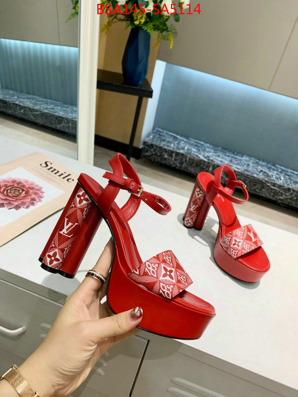 Women Shoes-LV,designer replica , ID: SA5114,$: 145USD