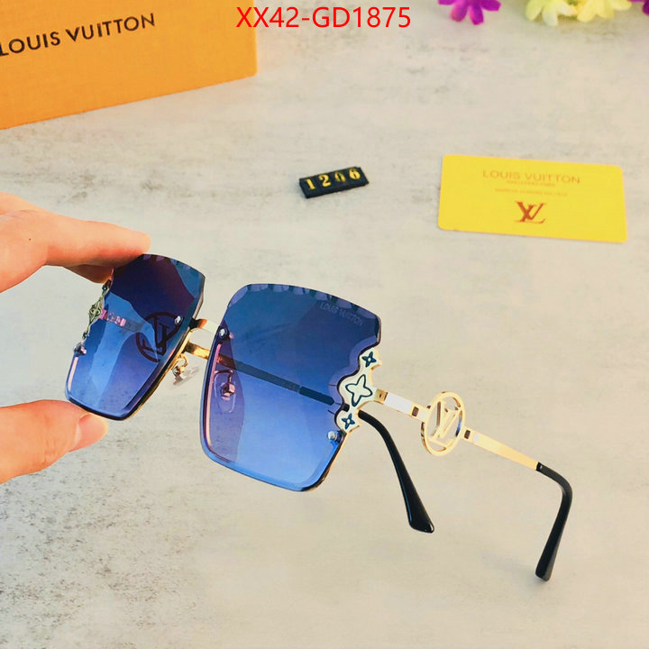 Glasses-LV,2023 luxury replicas , ID: GD1875,$: 42USD
